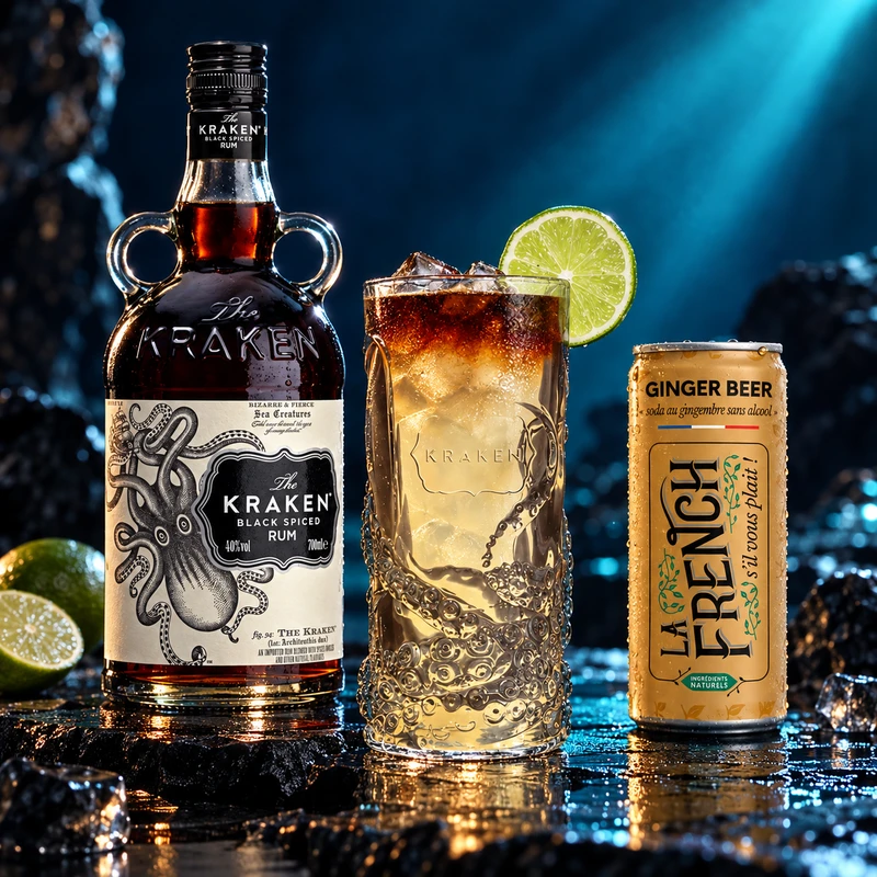 Cocktail Krak'n Stormy