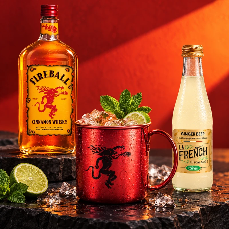 Cocktail La French Fireball Mule