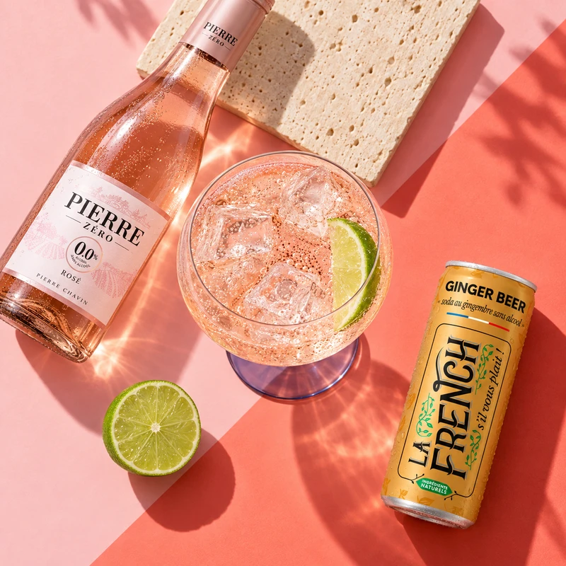 Cocktail La French Ginger Rosé