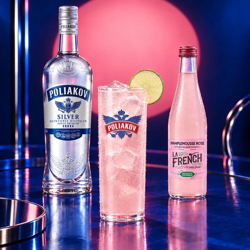 Cocktail La French Vodka Pamp'