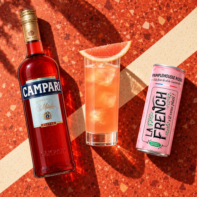 Cocktail Le Campari Rosa