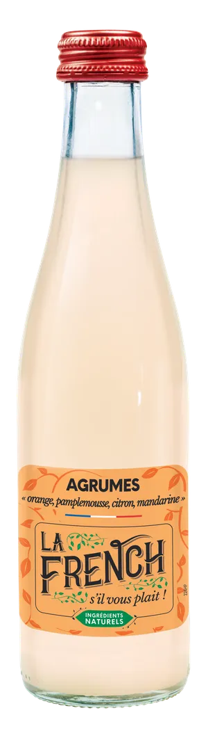 Bouteille Agrumes 25 cl verre