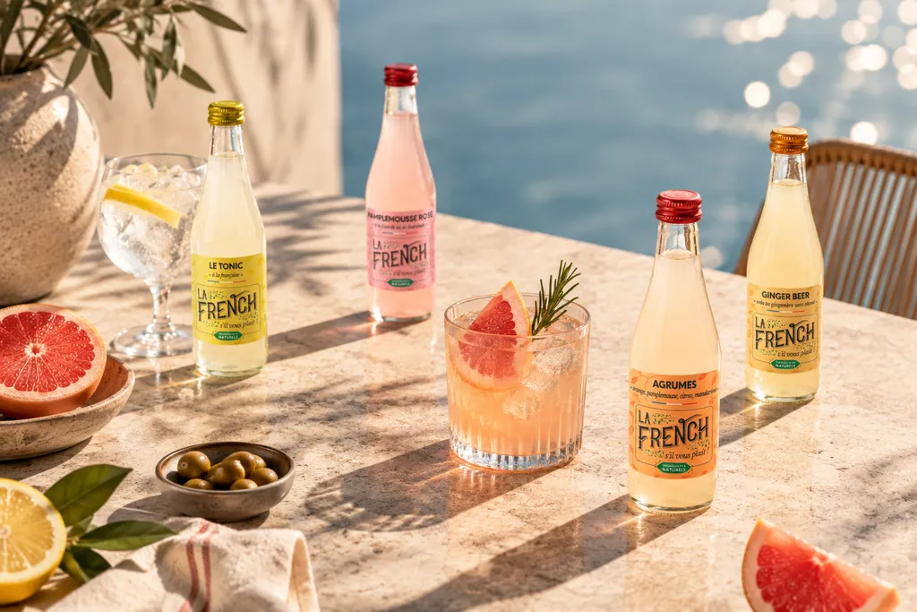 Cocktails à base de boissons La French s'il vous plaît