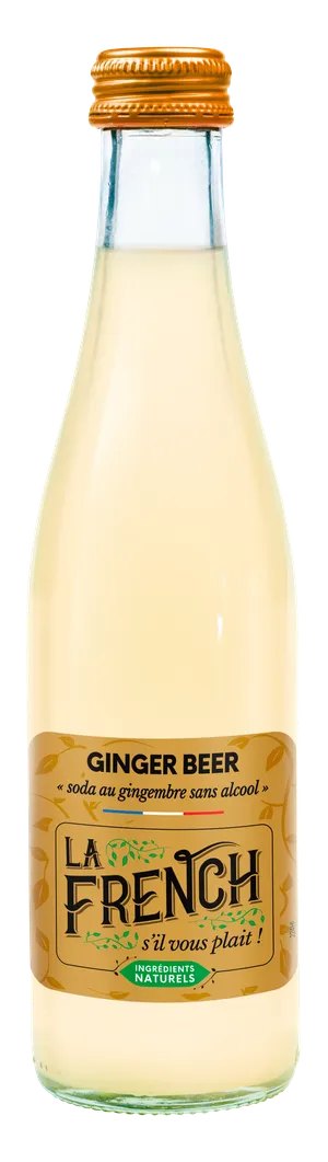 Bouteille Ginger Beer 25 cl verre