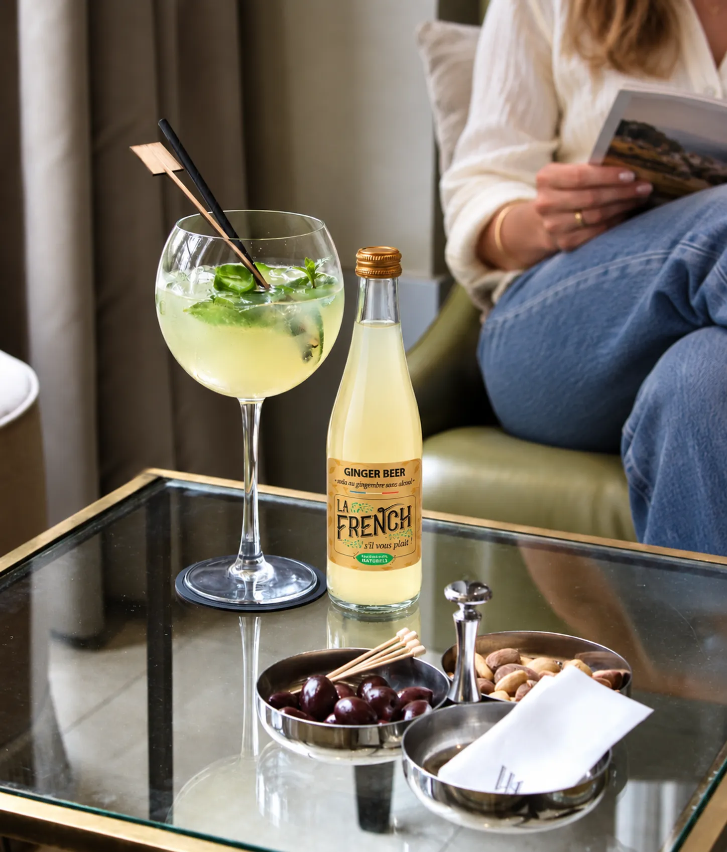 Ginger Beer La French avec citron