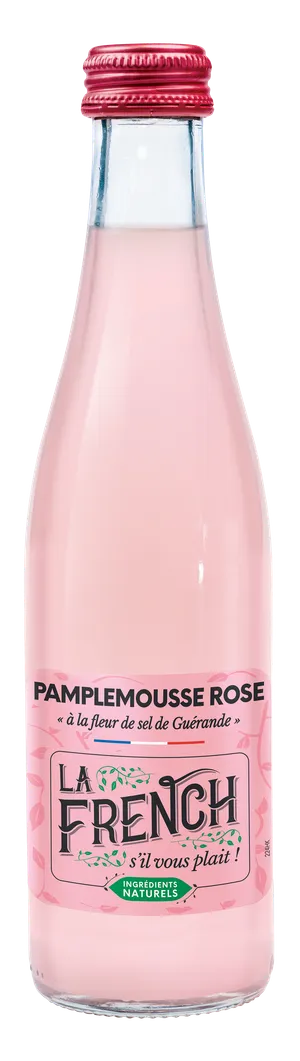 Bouteille Pamplemousse Rose 25 cl verre