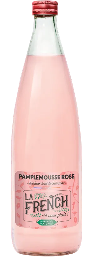 Bouteille Pamplemousse Rose 75 cl verre