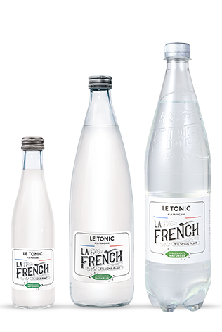 Gamme Tonic La French SVP ingredients naturels tonic 1L 75cl 25cl gin tonic boisson petillante